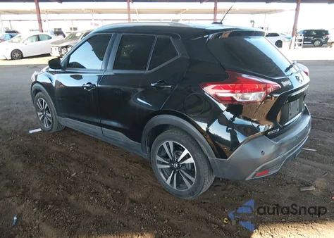 2020 Nissan Kicks Sv Xtronic Cvt z USA, uszkodzony, nr VIN 3N1CP5CV5LL498557